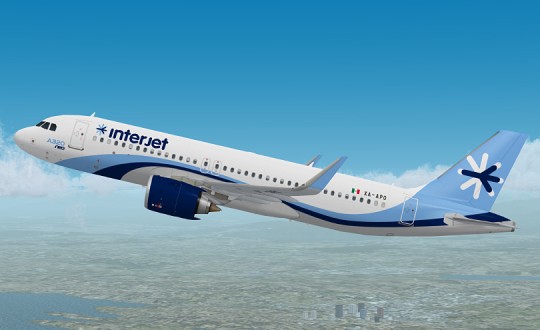 Interjet A320 image