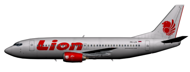 Lion Air 737 300 Faib Fsx Ai Bureau